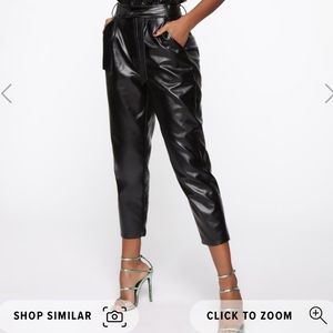 Fashion Nova Leather pants